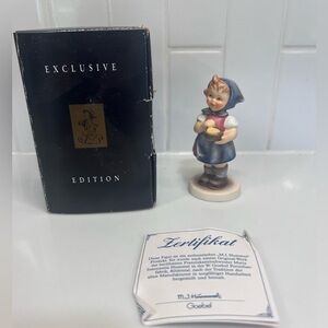 Goebel Hummel Figurine From Me To You 629 TMK 7 M I Hummel Club With Box